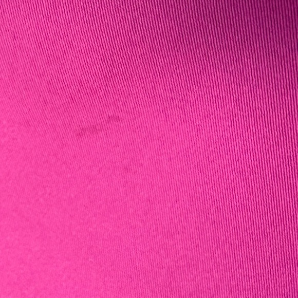 Luisa Spagnoli size 6 crop shiny fusia Blazer with Decorative Brooch EUC * - Picture 16 of 16